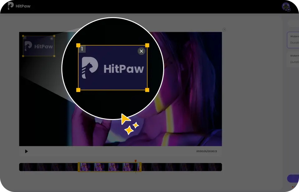 Use the free watermark eraser tool to get rid of watermarks, logos, text, or stamps