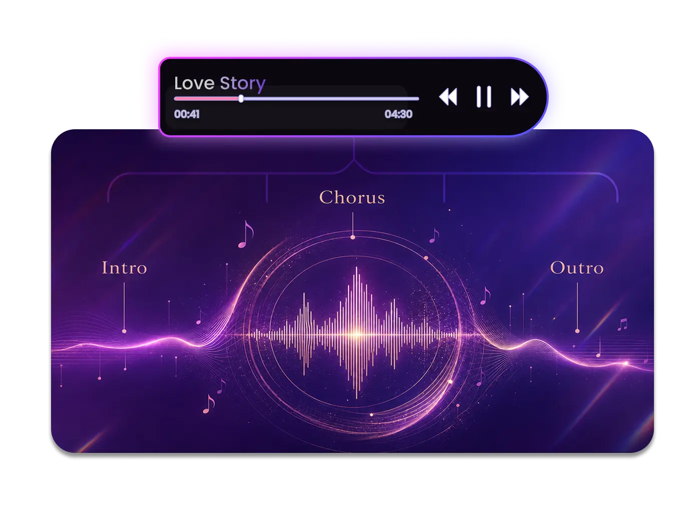 extended composition with consistent melody