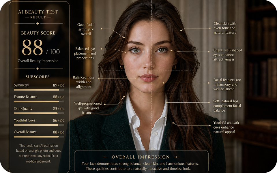 AI Beauty Test