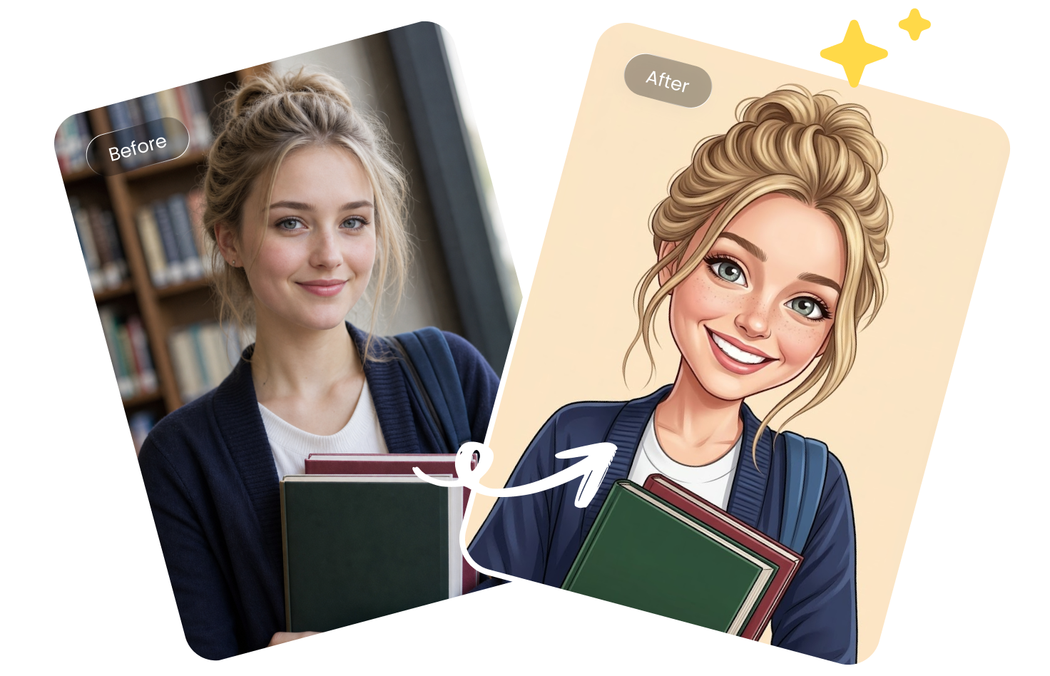 ai caricature filter