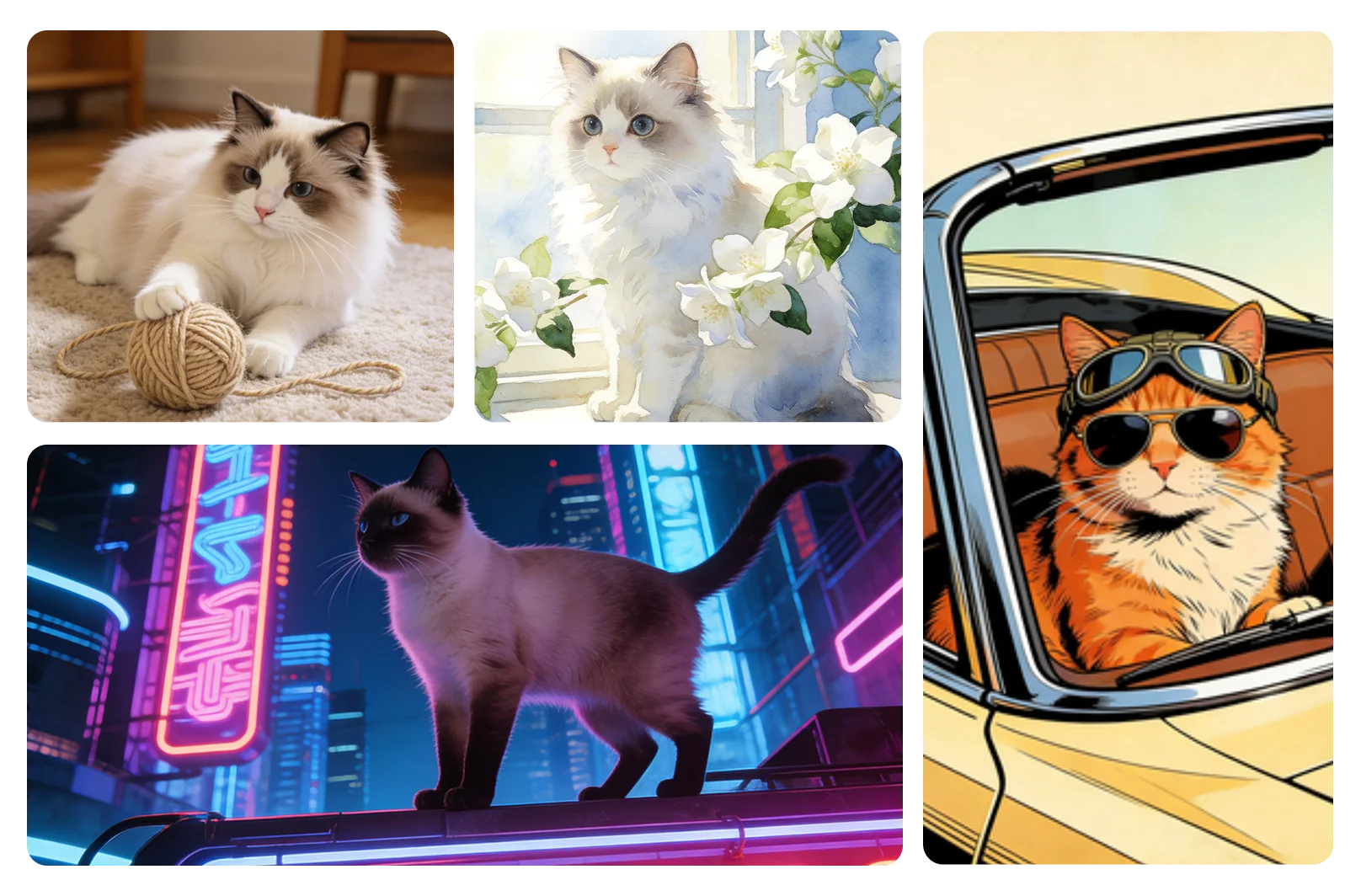 ai cat art generator