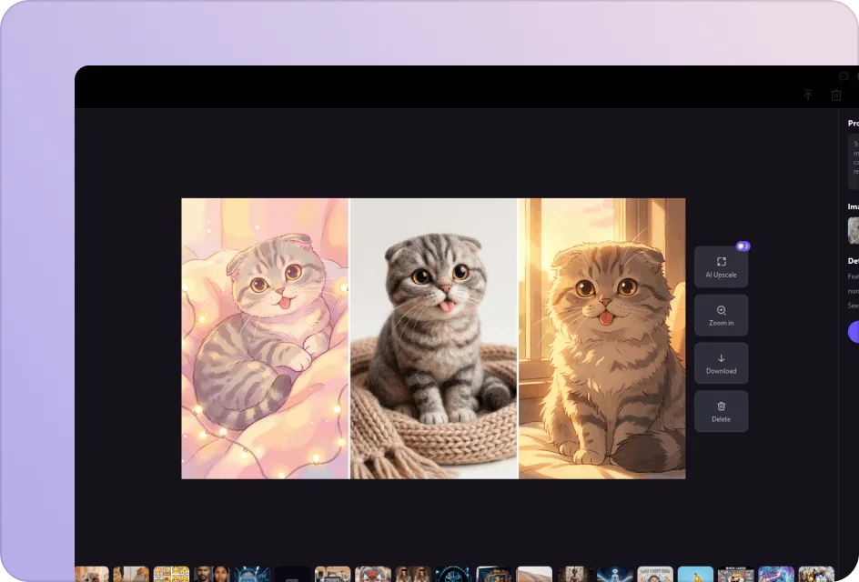 fotorpea ai cat generated export