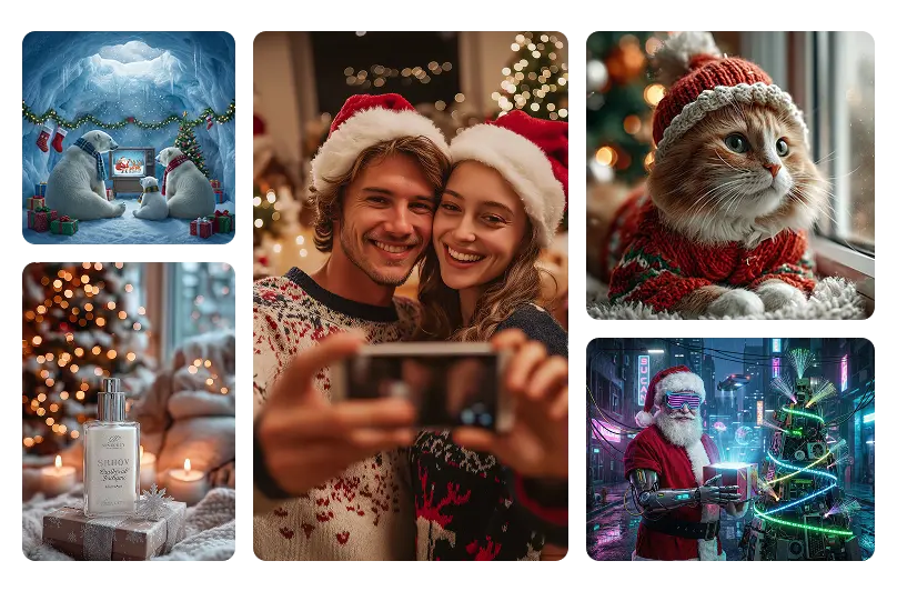 ai christmas photo generator