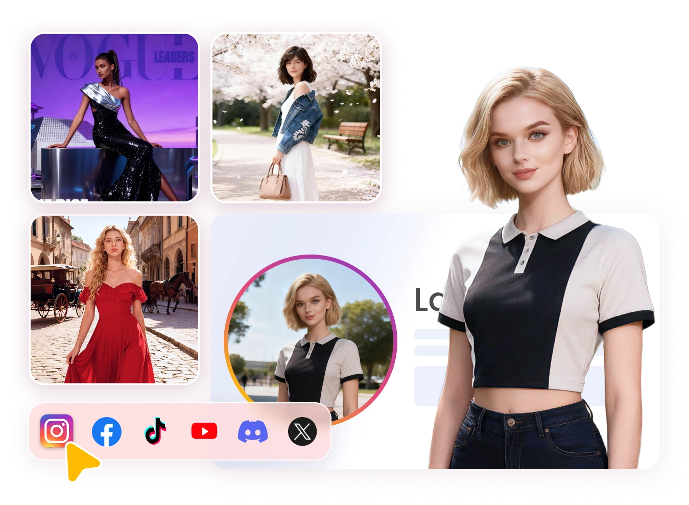 Generate Virtual Girl Avatars for Social Media