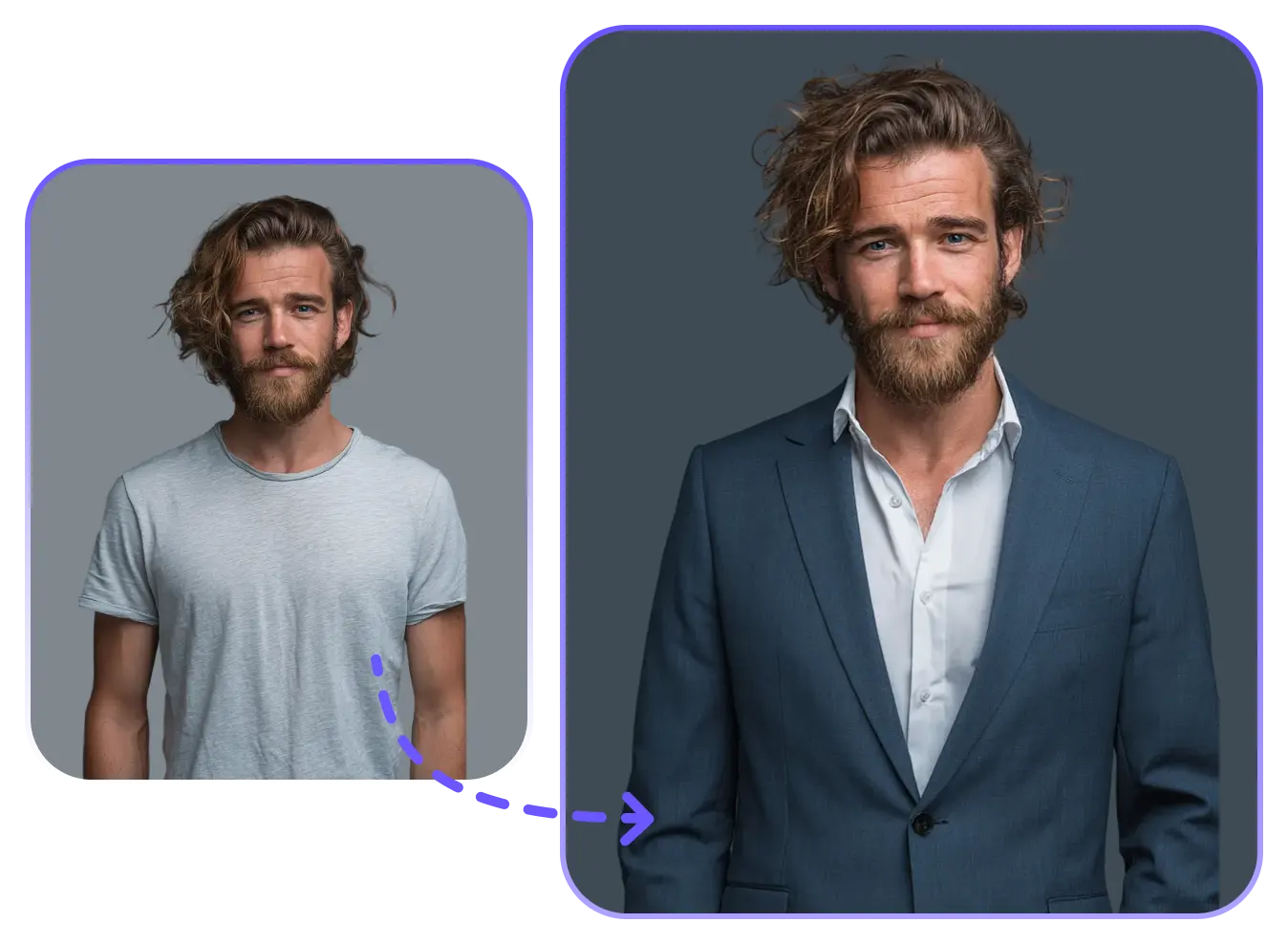 Male professional headshot for business