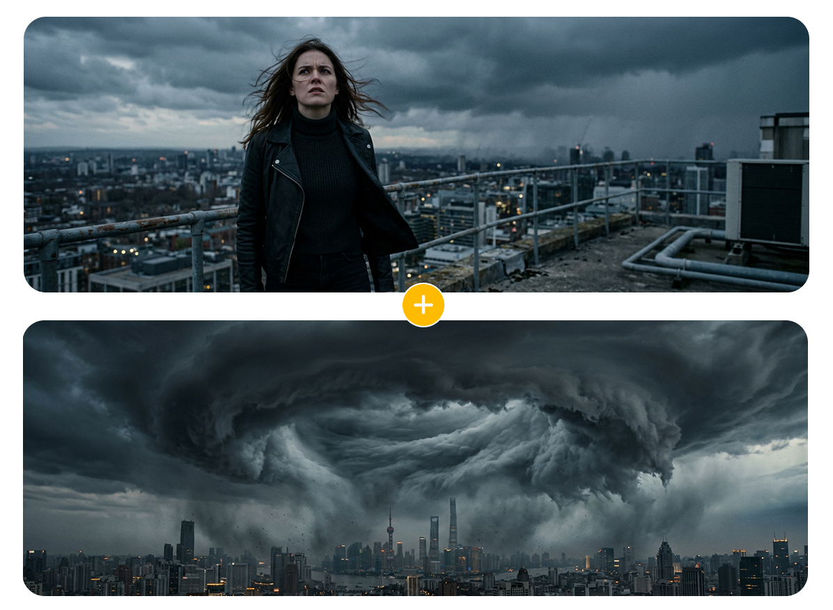 cinematic scene combine