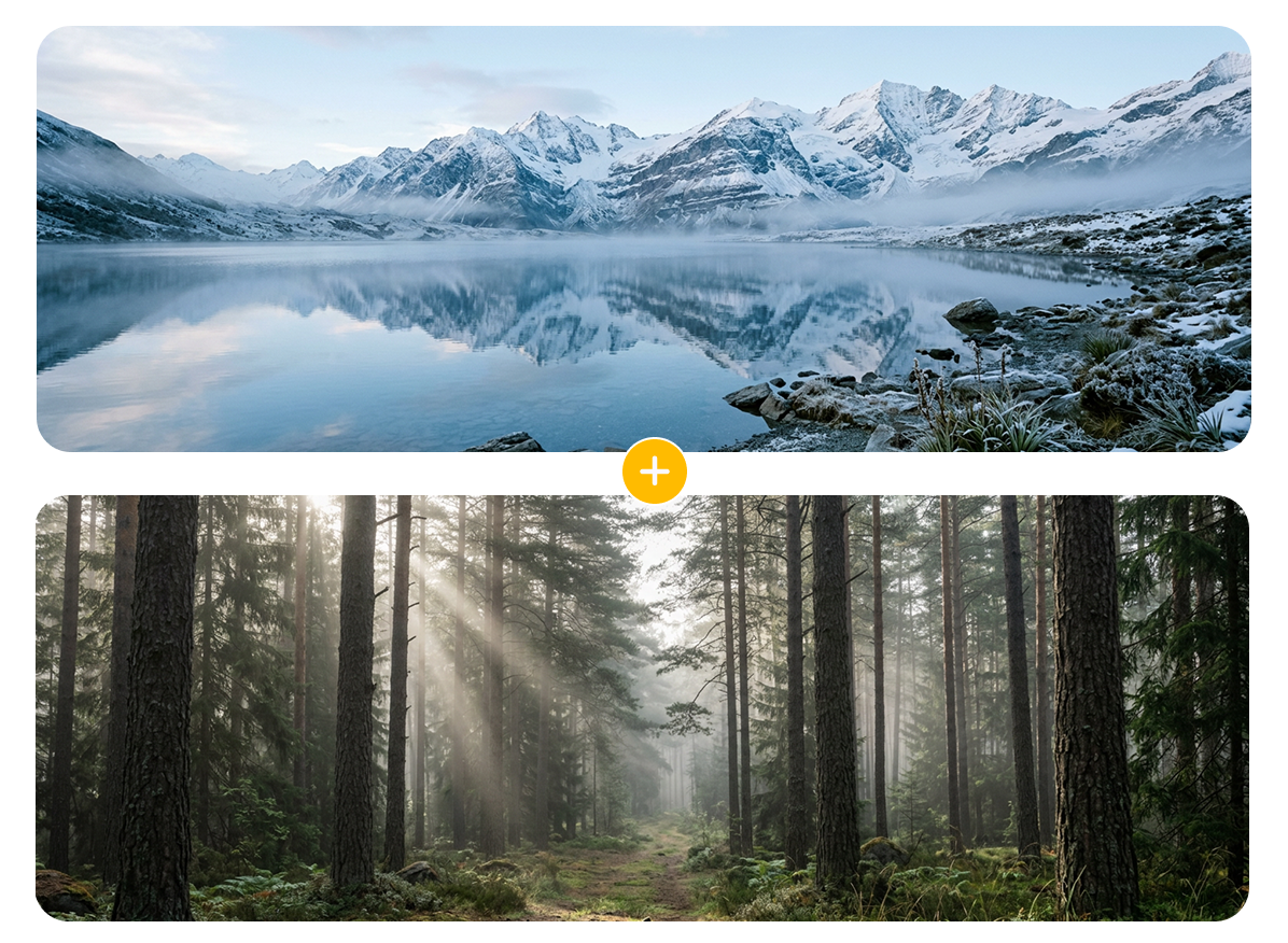 natural landscape combine