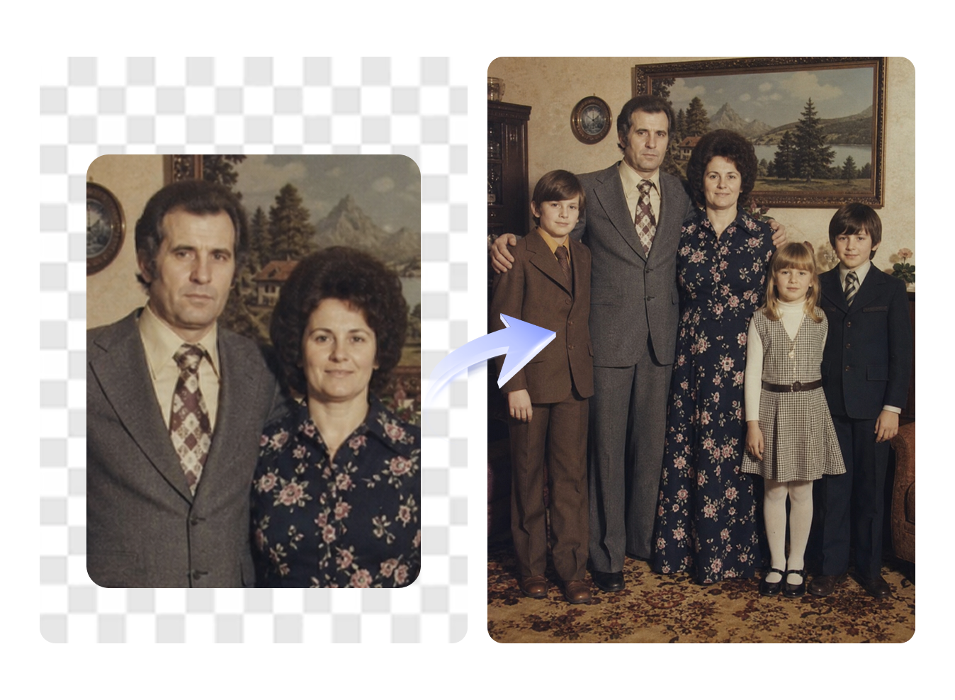 old photo extender