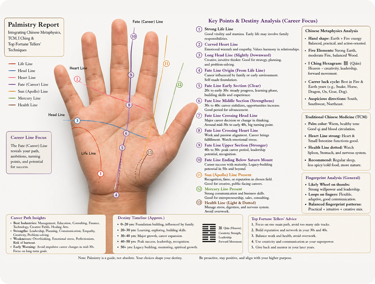 AI Palm Analysis for Career Growth