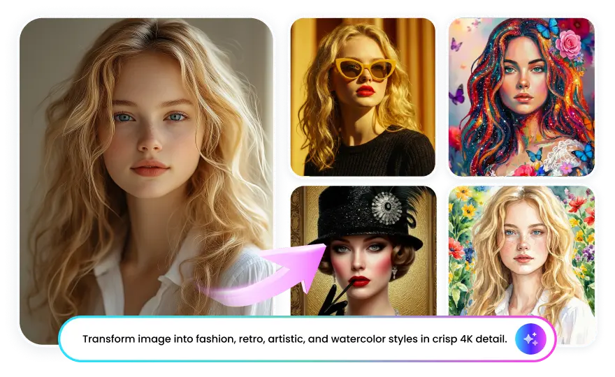 AI Portrait Generator - hitpaw fotorpea