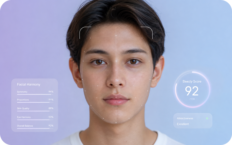 AI attractiveness test