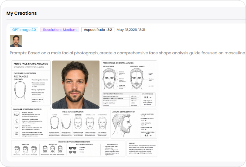 face shape result