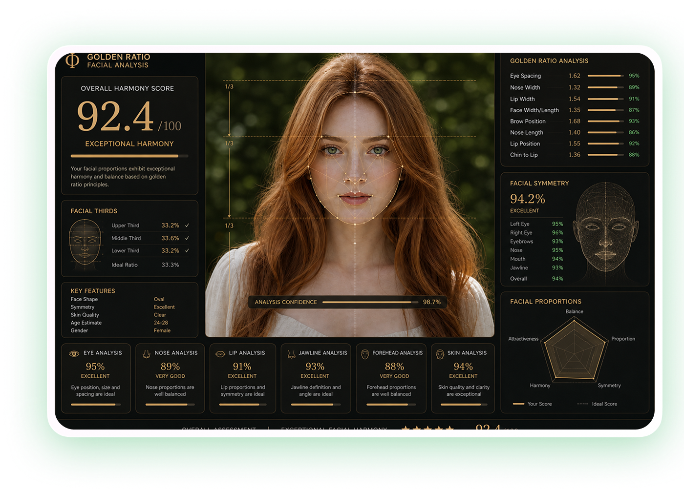 instant beauty score