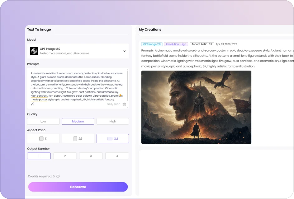 GPT Image 2 generation