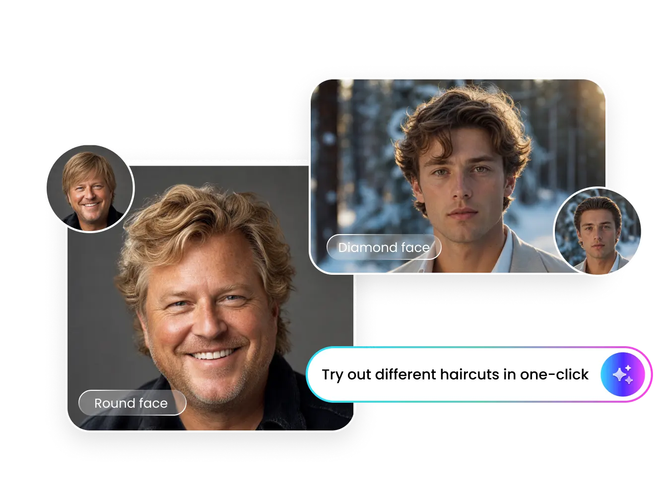 match haircuts to face shape