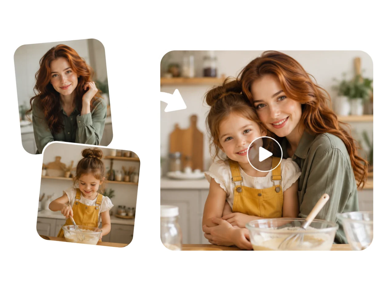 hug your younger self ai video
