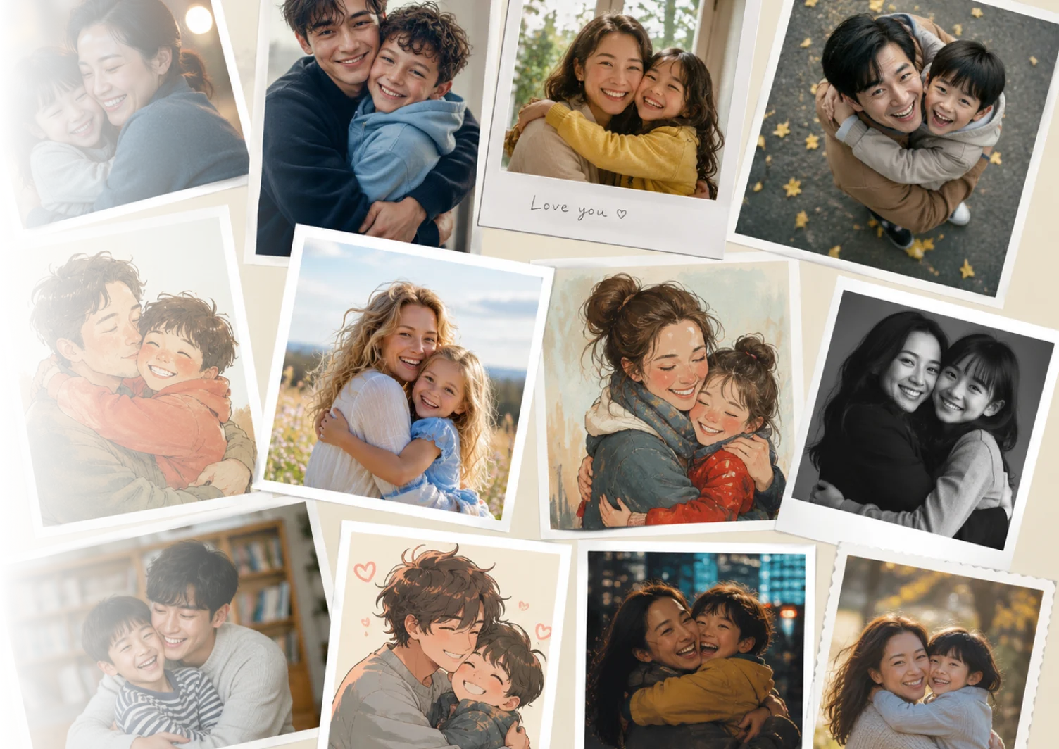 hug your younger self