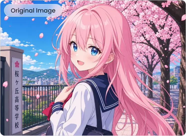 anime to photorealistic