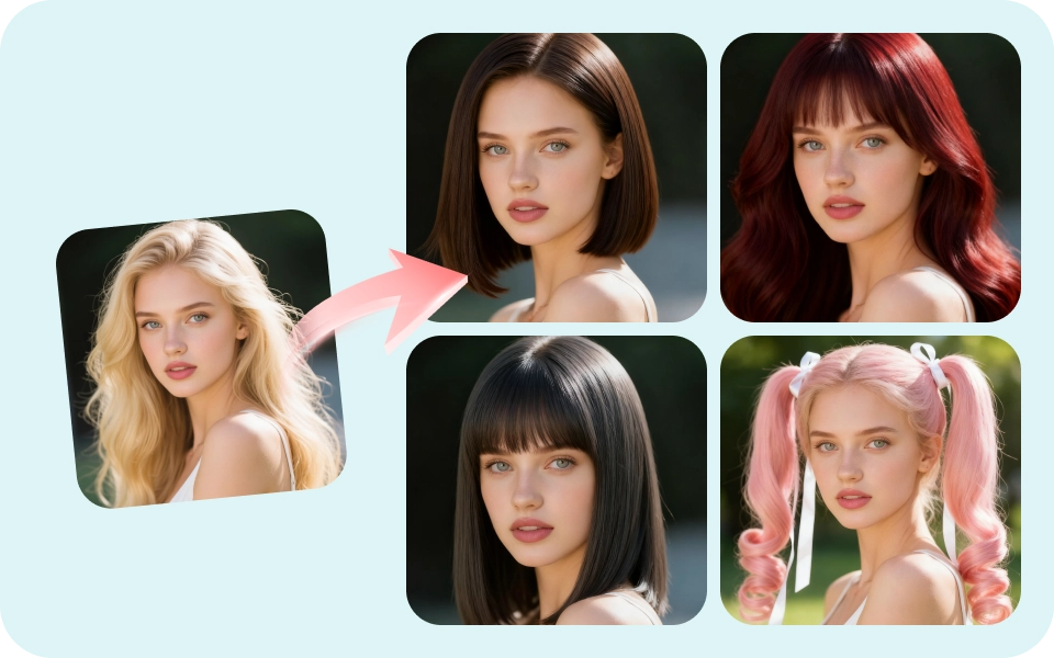 AI Hairstyle Changer