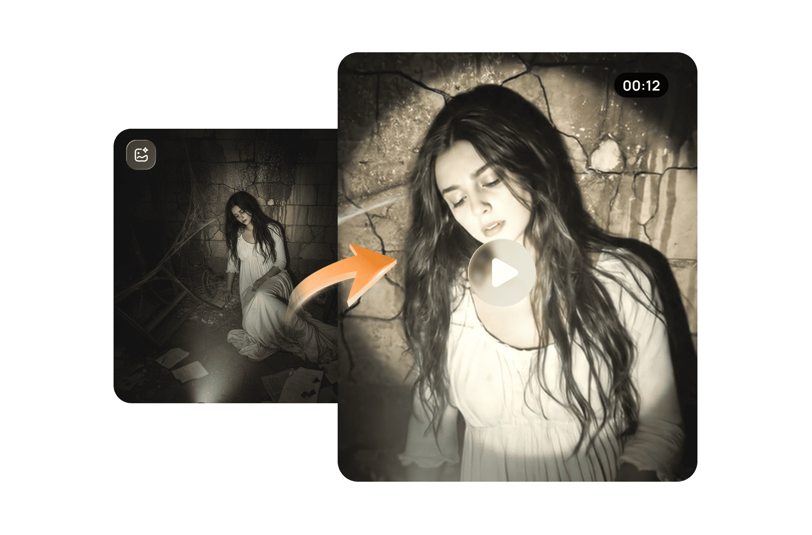 HitPaw Online AI Abandoned Movie Set Video Generator