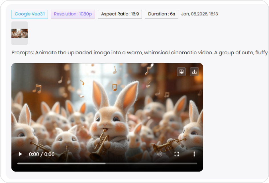 create ai animated video