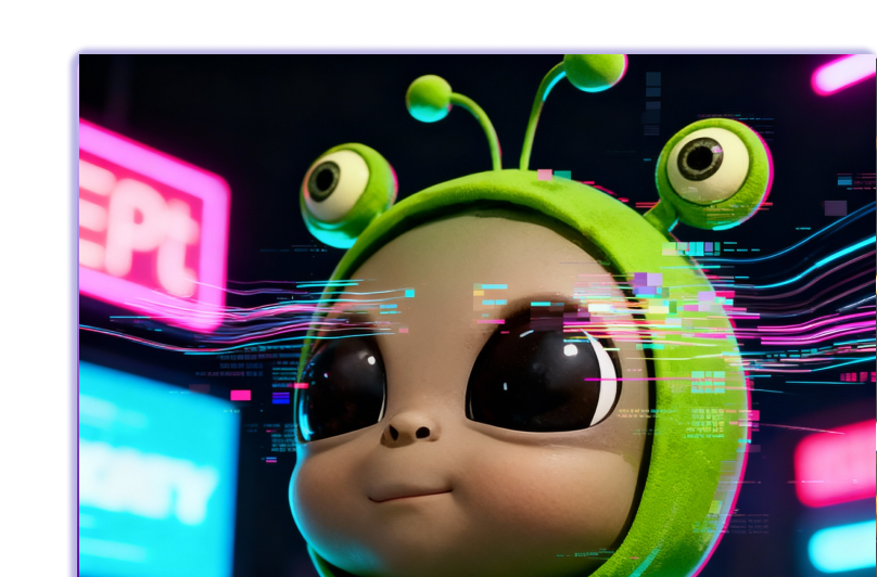 Brainrot video generator bottom banner