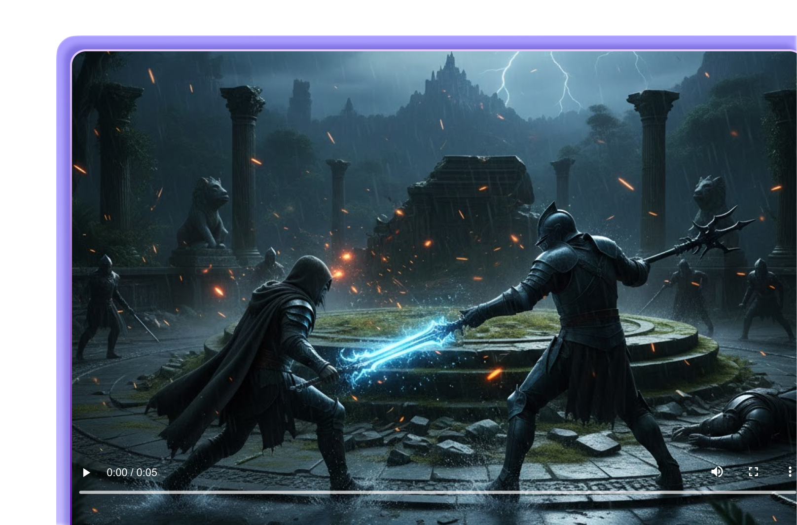 hitpaw ai cinematic video generator bottom banner