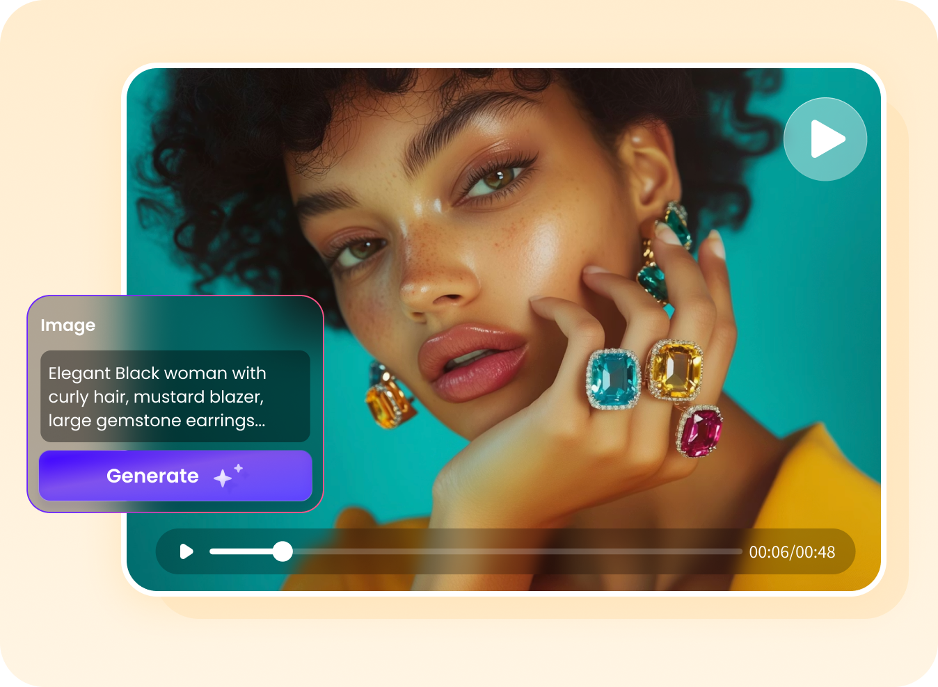 generate ai fashion video with prompt