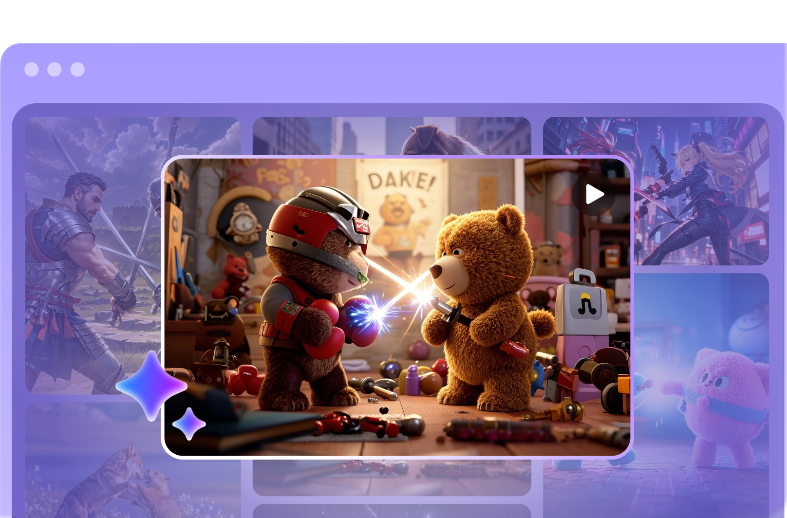 hitpaw online ai fight generator