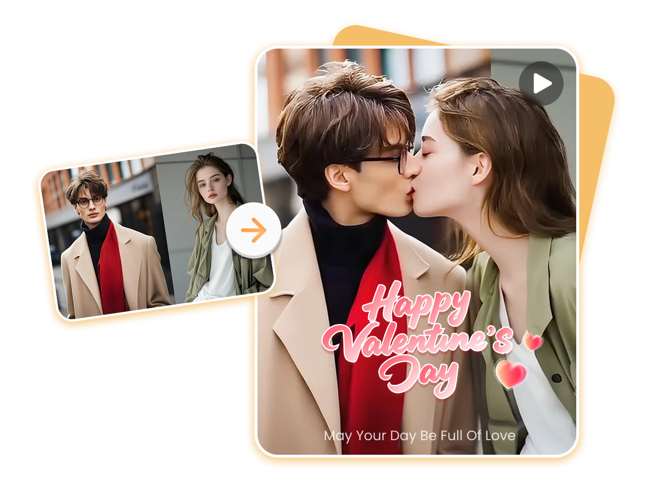 ai french kiss creative project