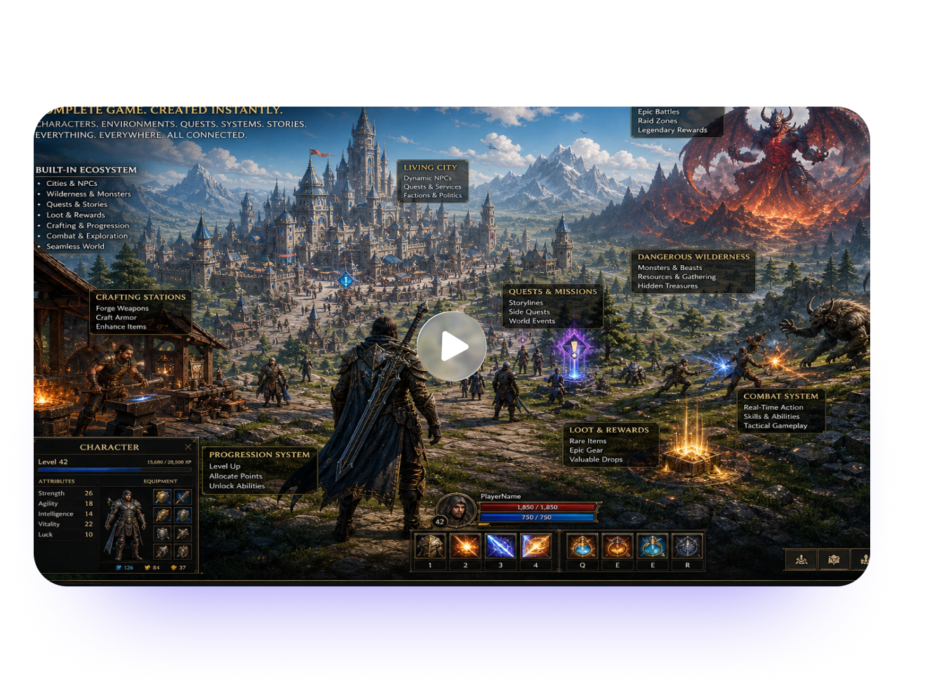 entire game world