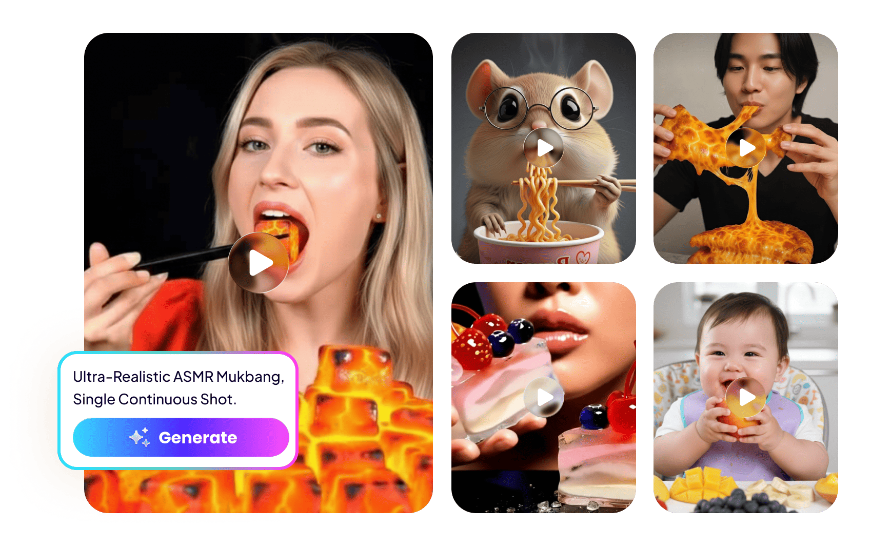 HitPaw online ai mukbang video generator