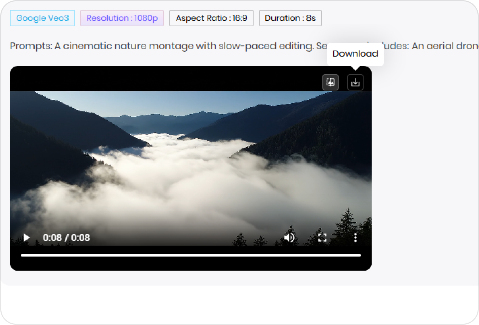 export ai nature video
