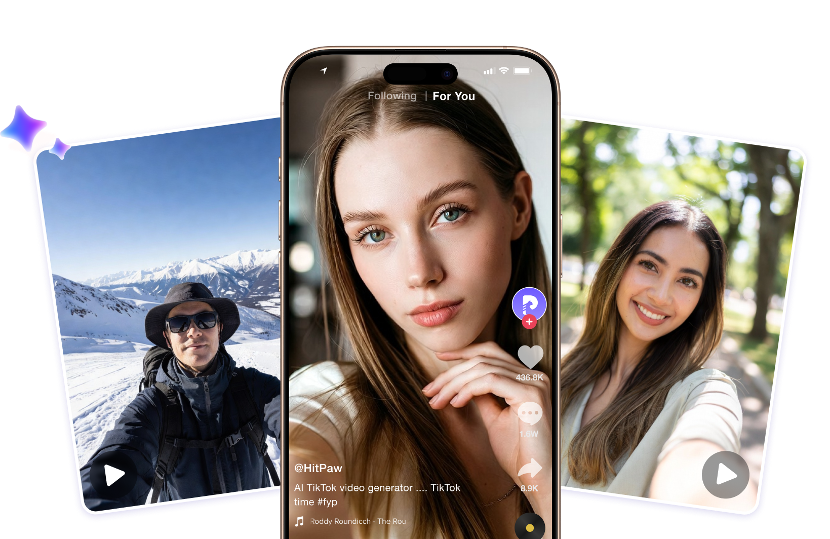 hitpaw ai selfie video generator bottom banner