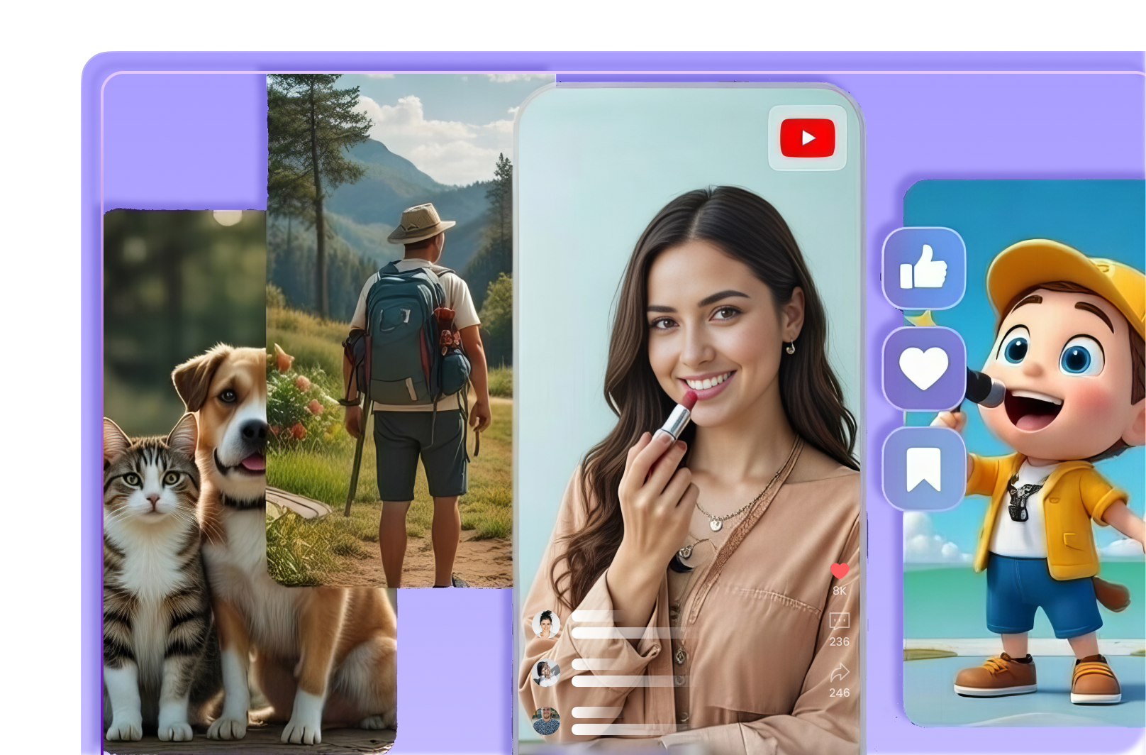 ai youtube shorts generator bottom banner