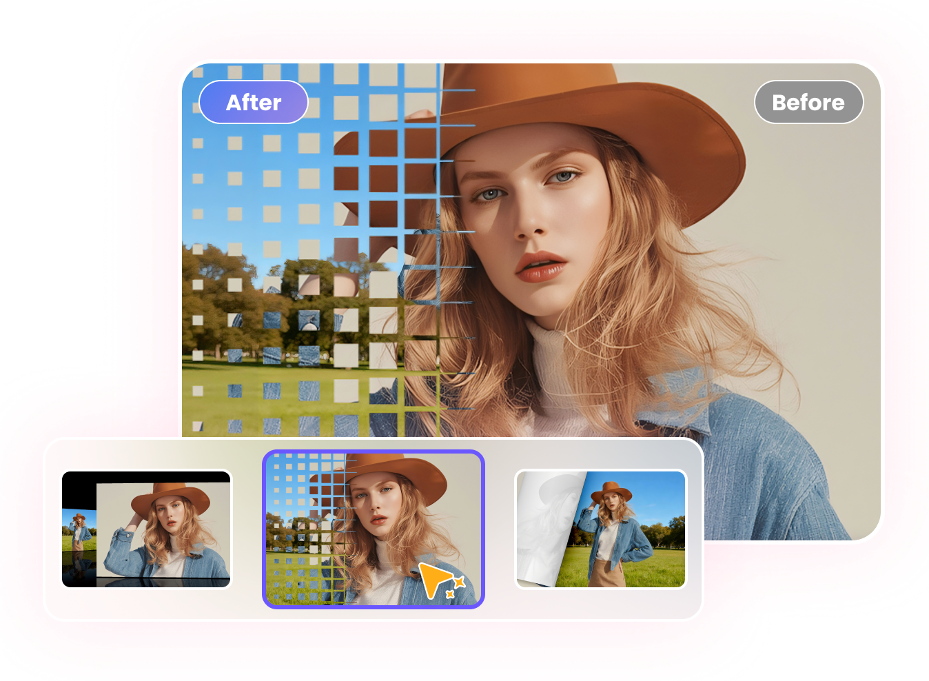 custom transition style