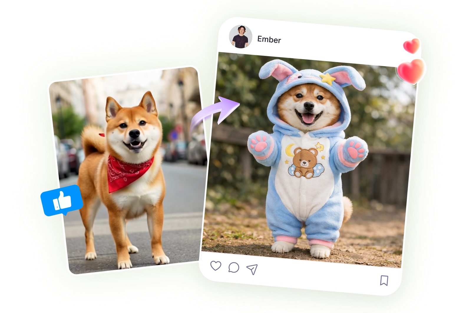 ai dancing dog video generator