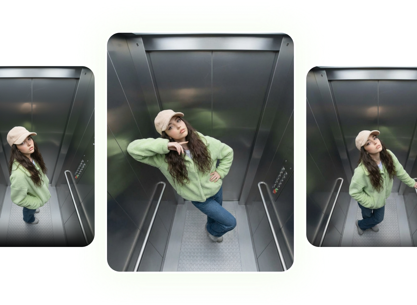 elevator pose showcase