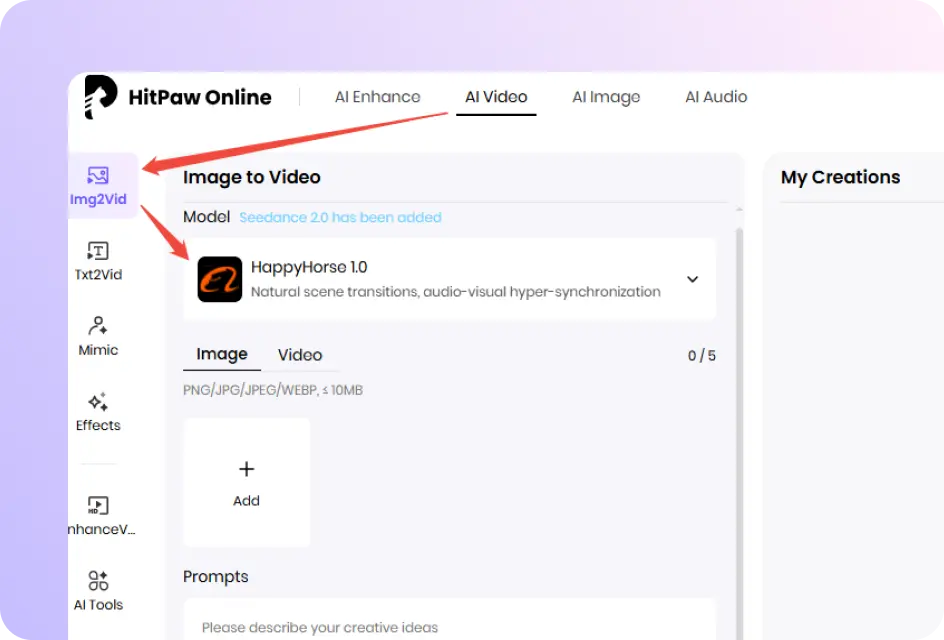enter example prompt