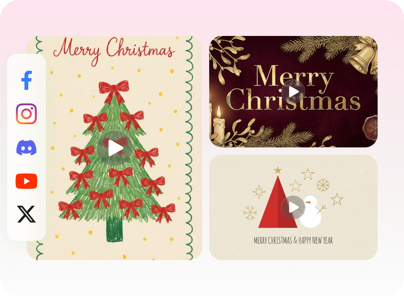 criar vídeos de natal com ia para compartilhar