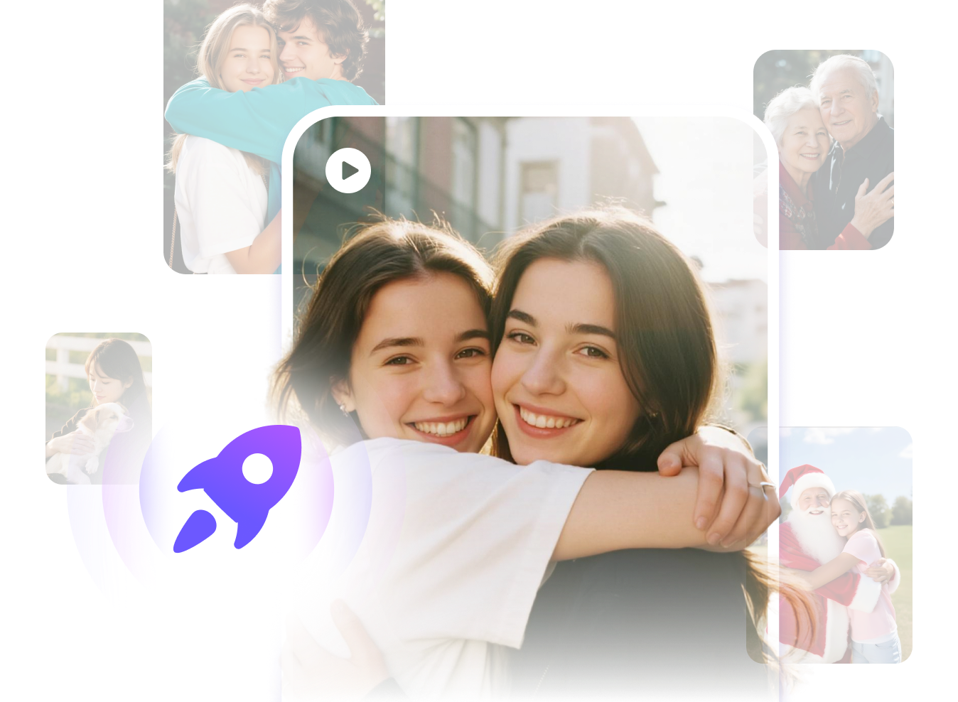 make ai hugging videos online in seconds