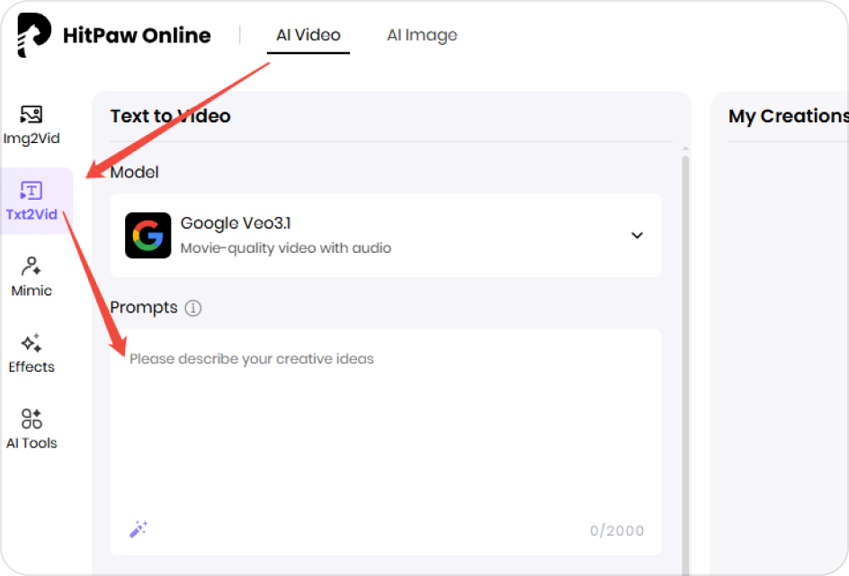 enter a runner prompt