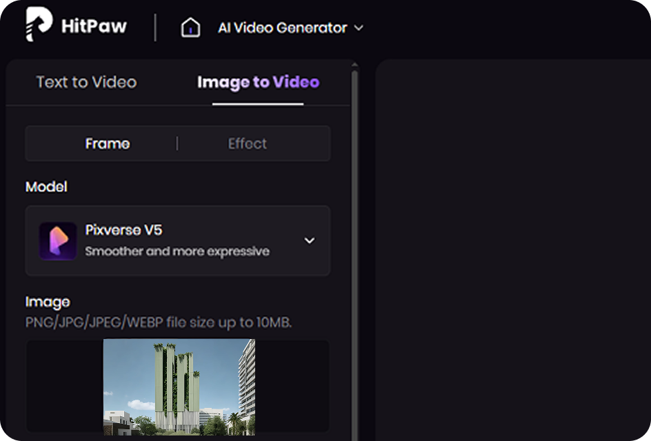 upload an image to make explode