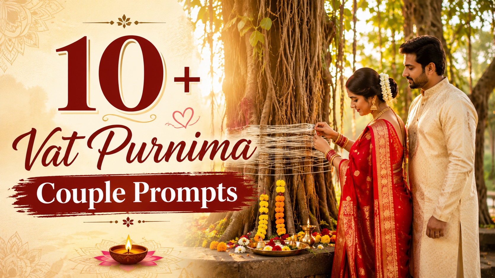 vat purnima couple prompt cover