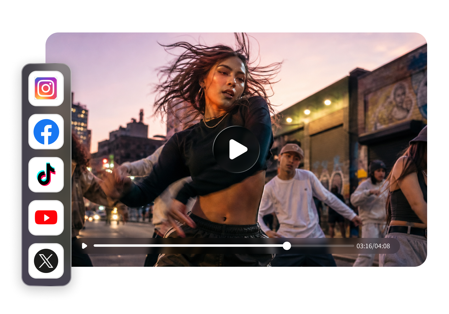 ai music video generator bottom banner