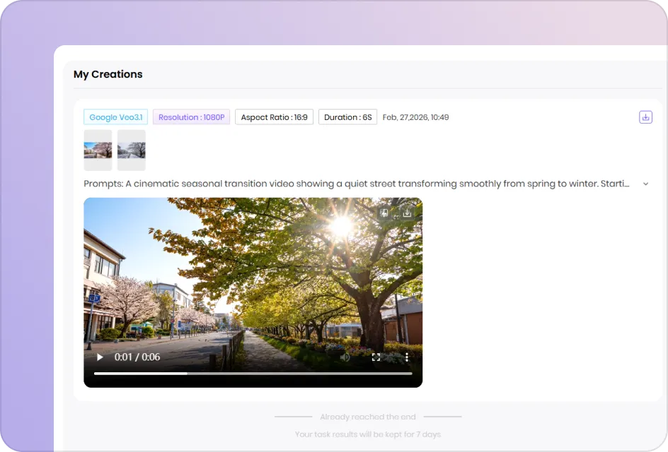 Generate and Export the Video