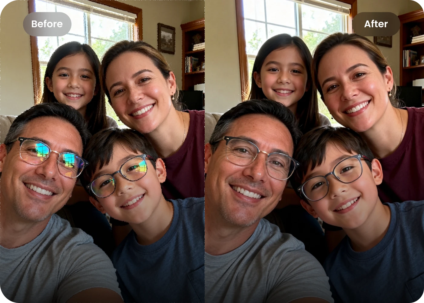 take glare out of a photo with hitpaw