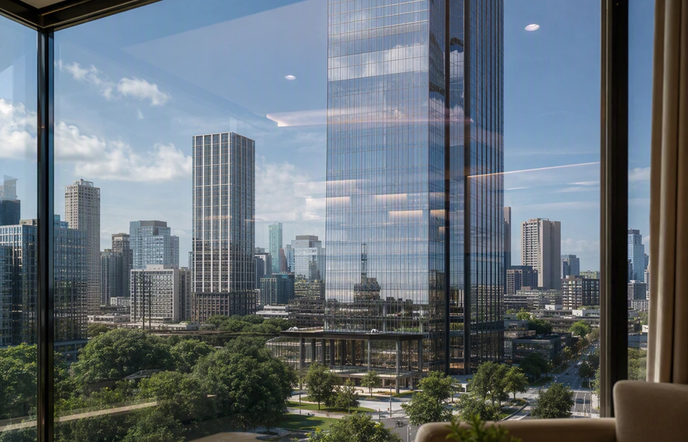 windows reflections form photos