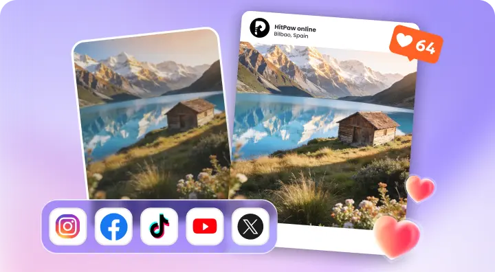 enhance image to 4k for social media