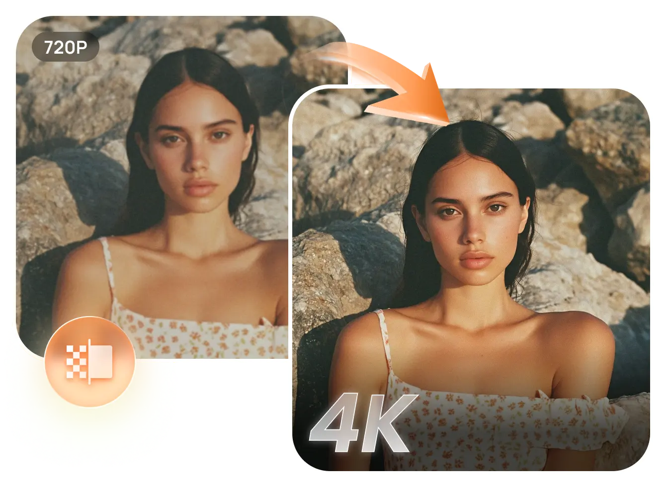 enhance image from 720p to 4k online